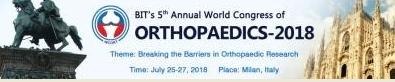 BIT’s 5th Annual World Congress of Orthopaedics-2018, Milan, Italy
