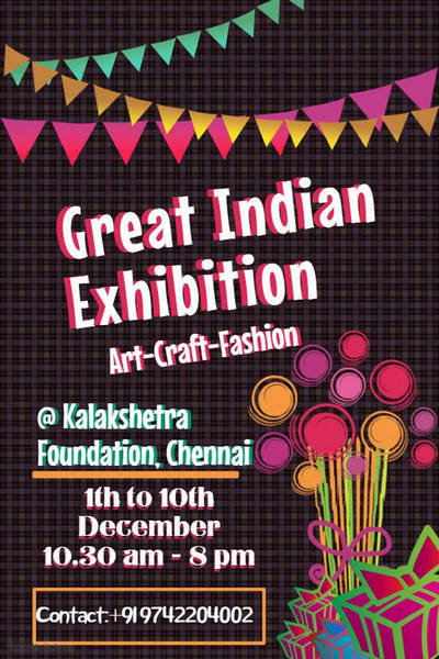 Great Indian Exhibition, Chennai, Tamil Nadu, India