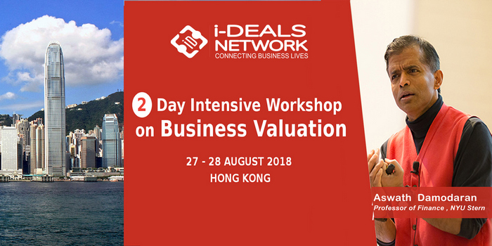 Business Valuation With Aswath Damodaran - 27- 28th Aug’18 | Hong Kong, Hong Kong