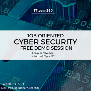 Job Oriented Cyber Security Free Demo Session, Fairfax City, Virginia, United States