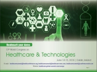 13th World Congress on Healthcare and Technologies Dublin, Ireland