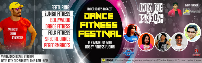 Largest Dance Fitness Festival 2017 Hyderabad, Hyderabad, Telangana, India