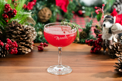 Pop-up Christmas Cocktail Bar Miracle On Monroe, Fulton, Georgia, United States