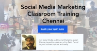 Social Media Marketing Classroom Training Chennai