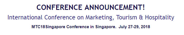 International Conference on Marketing, Tourism & Hospitality, Singapore