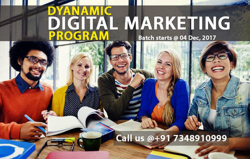Dynamic Digital Marketing Program New Batch Starts 04 December 2017, Bangalore, Karnataka, India