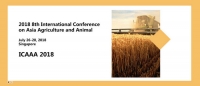 2018 8th International Conference on Asia Agriculture and Animal (ICAAA 2018)