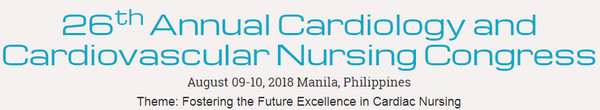 26th Annual Cardiology and Cardiovascular Nursing Congress, Manila, Philippines