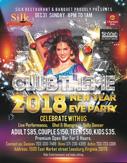 Club Theme 2018 New Year Eve Party, Leesburg, Washington, United States