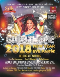 Club Theme 2018 New Year Eve Party
