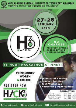 Hackathon - HACK36, Allahabad, Uttar Pradesh, India