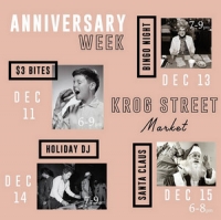 Krog Street Market’s 3rd Anniversary Celebration Week