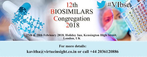 12th Biosimilars Congregation 2018, London, United Kingdom