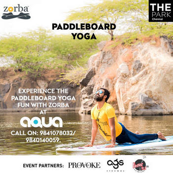 Paddleboard Yoga, Chennai, Tamil Nadu, India