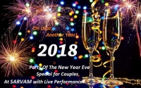 Party Of The New Year Eve Special for Couples - At SARVAM with Live Performance!