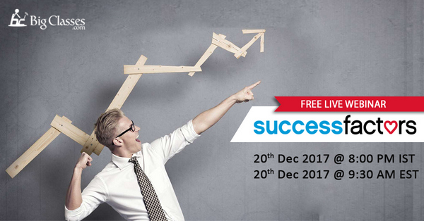 Create an Excellent Career in SapSuccessFactors by our Specialized Trainers of SAP Industry, Hyderabad, Telangana, India