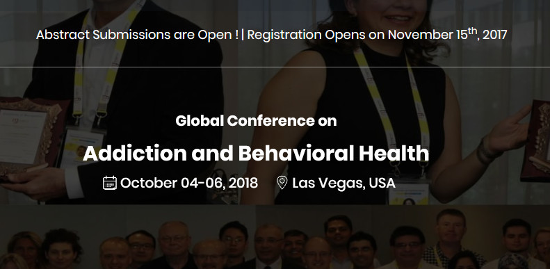 Global Conference on Addiction and Behavioral Health, Las vegas, Nevada, United States
