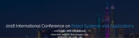 2018 International Conference on Robot Systems and Applications (ICRSA 2018)