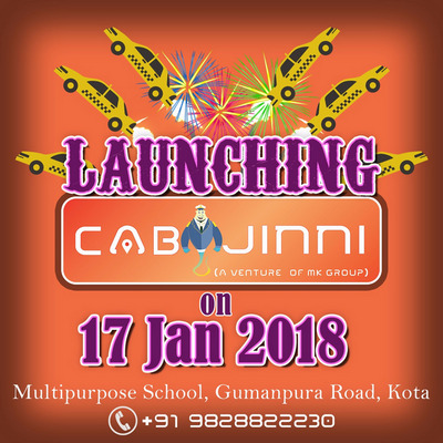 Cab Jinni Launch, Kota, Rajasthan, India