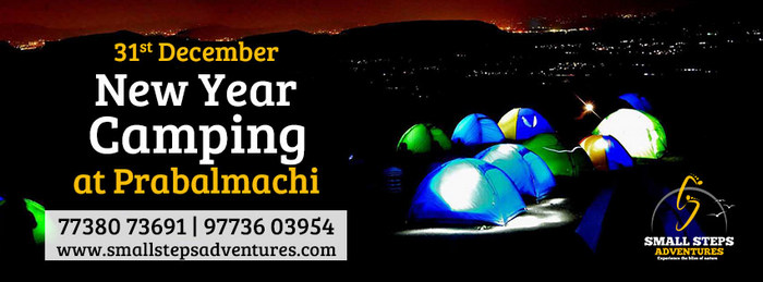 New Year Night Trek and Camping at Prabalmachi, Raigad, Maharashtra, India
