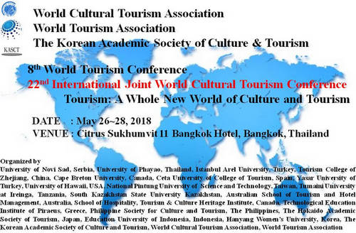 22nd International Joint World Cultural Tourism Conference, Bangkok, Thailand