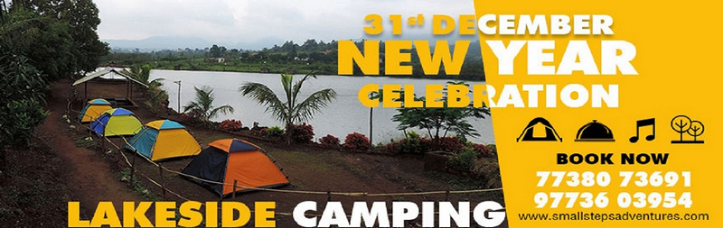 New Year Lakeside Camping At Hadshi-2, Pune, Maharashtra, India