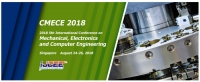 2018 5th International Conference on Mechanical, Electronics and Computer Engineering (CMECE 2018)