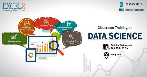 Data Science Classroom Training at Bengaluru, Bangalore, Karnataka, India