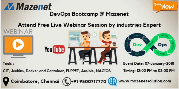 DevOps Boot Camp, Coimbatore, Tamil Nadu, India
