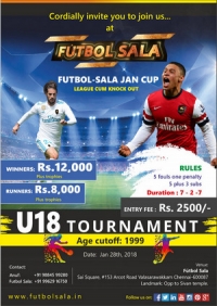 Futbol Sala U18 Tournaments