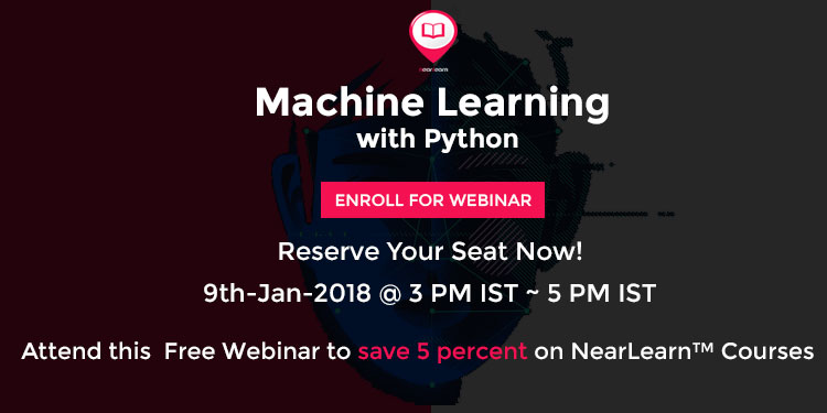 Free Live Webinar On Machine Learning With Python, Bangalore, Karnataka, India