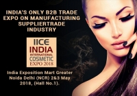 India International Cosmetic Expo 2018 in Greater Noida Delhi NCR