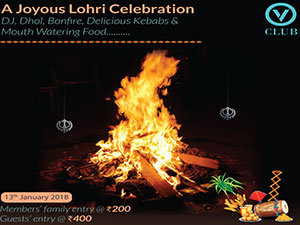A Joyous Lohri Celebration, Gurgaon, Haryana, India