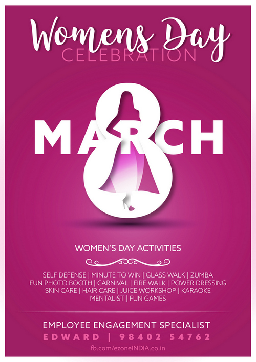 Womens Day Celebration, Chennai, Tamil Nadu, India
