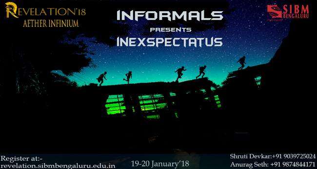 INEXSPECTATUS - Revelation 2018 Aether Infinium, Ramanagara, Karnataka, India