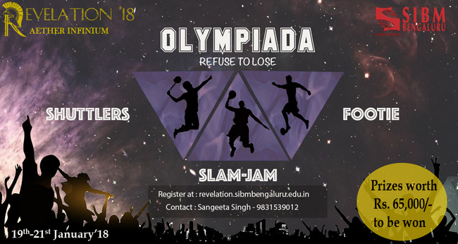 Olympiada - Revelation 2018 Aether Infinium, Bangalore, Karnataka, India