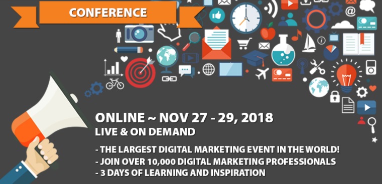 DigiMarCon World 2018 - Digital Marketing Conference, Los Angeles, California, United States