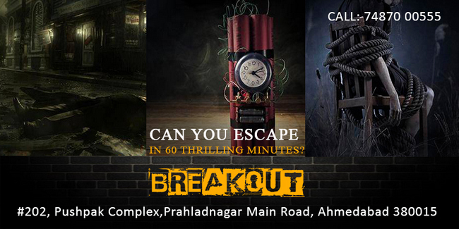 Breakout-Escape Games, Ahmedabad, Gujarat, India