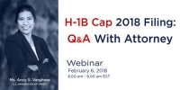 FREE Webinar: H-1B Cap 2018 Filing: Q&A With Attorney