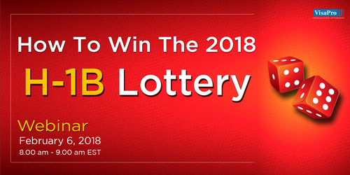 FREE Webinar: How To Win The 2018 H-1B Lottery Race, Paris, France