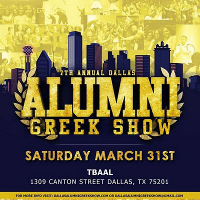 Dallas Alumni Greek Show - Tixbag.com, Dallas, Texas, United States