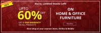 Get Upto 60% Off On Home & Office Furniture At Durian