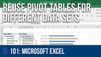 Creating Pivot Tables 101 in Microsoft Excel