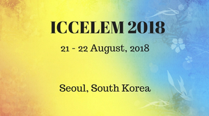 International Conference on Computer, Engineering, Law, Education and Management 2018, Seoul, South korea