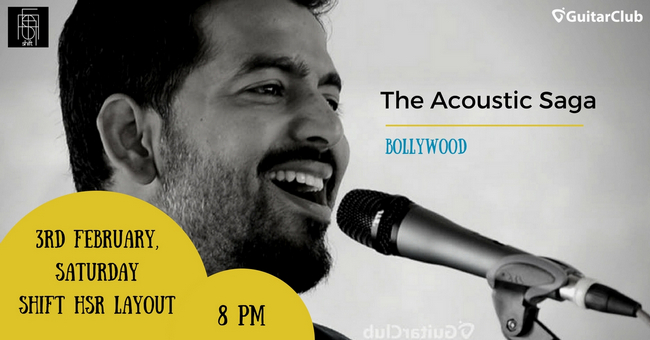 The Acoustic Saga-Bollywood at SHIFT Rooftop lounge, Bangalore, Karnataka, India