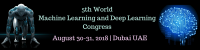 5th World Machine Learning and Deep Learning Congress