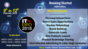 SITA IT EXPO 2018, Surat, Gujarat, India