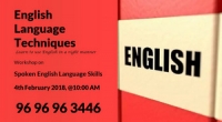 Engish Language Techniques