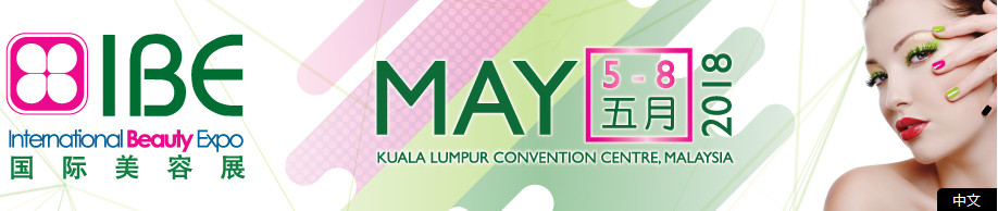 International Beauty Expo (IBE) 2018, KLCC, Kuala Lumpur, Malaysia