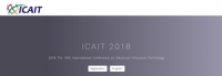 IEEE--2018 10th International Conference on Advanced Infocomm Technology (ICAIT 2018)--Ei Compendex and SCOPUS
